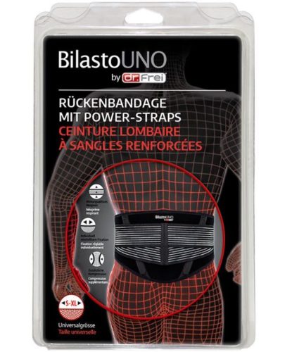 Bilasto Uno Rückenbandage mit Power Straps S-XL (1 Stk)