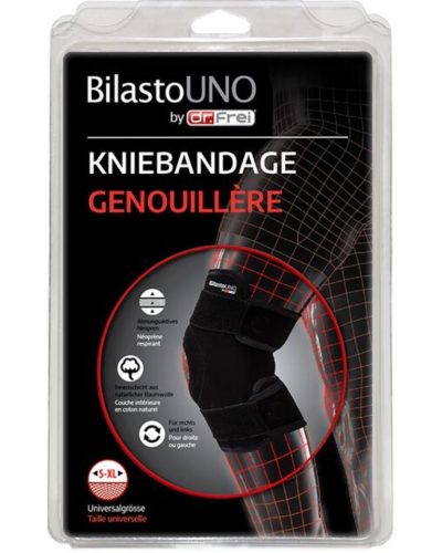 Bilasto Uno Kniebandage mit Velcro S-XL (1 Stk)