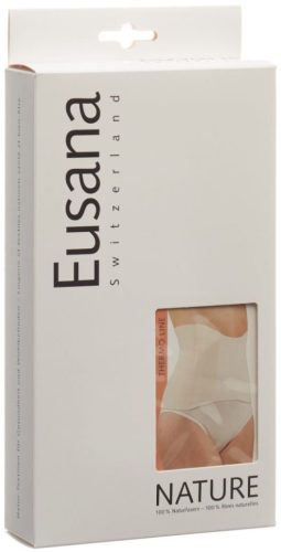 Eusana Nierenwärmer anatomisch L ivoire 100% Seide (1 Stk)