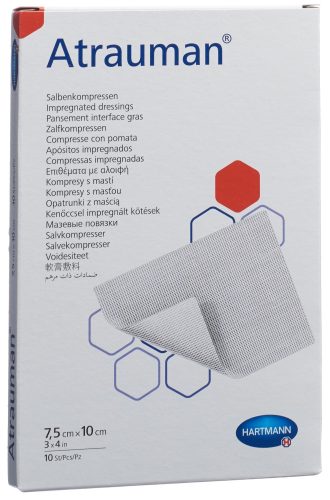 Atrauman Salbenkompressen 7.5x10cm steril (50 Stk)