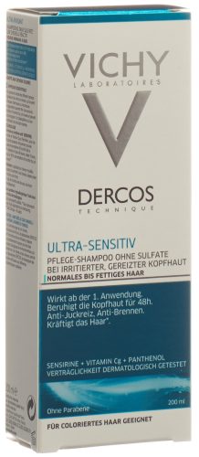 VICHY, VICHY Dercos Shamp Ultra-Sen Fe Kopfh DE/IT 200 ml