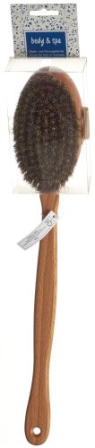 HERBA, Herba Bade- und Massageb&uuml;rste, Rosshaar und Pflanzenfaser, Buchenholz 
FSC&reg; zertifiziert