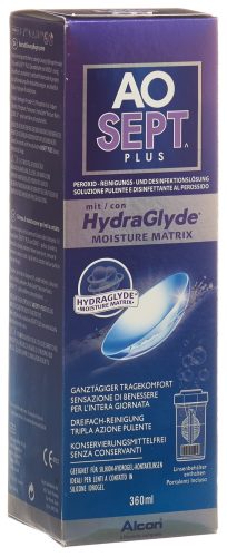 AO Sept Plus, Aosept Plus mit HydraGlyde 360ml