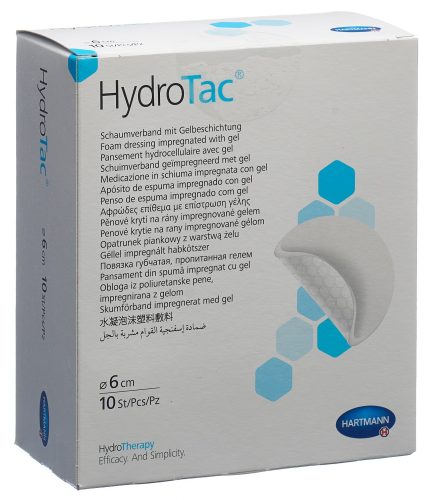 IVF HARTMANN, Hydro Tac Durchmesser 6 cm Schaum/Gel 10 Ex