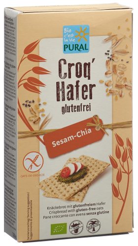 PURAL Croq'Hafer Sesam Chia glutenfrei (160g)