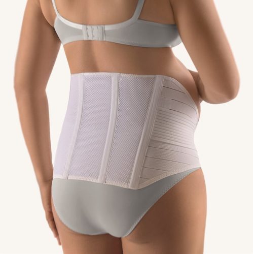 Bort Abdominalstütze für Schwangere 90cm-105cm Gr1 weiss (1 Stk)