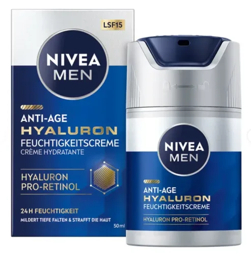 NIVEA MEN, NIVEA MEN Anti-Age Hyaluron Gesichtscreme 50 ml