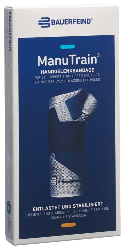 ManuTrain Aktivbandage Grösse 6 links titan (1 Stk)