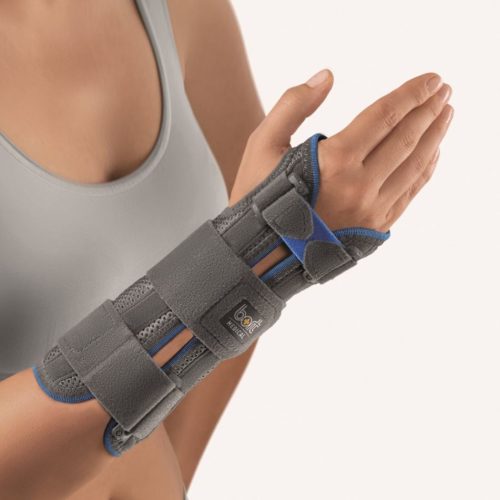 Bort Manustabil Handgelenkbandage -21cm Grösse L 25cm grau (1 Stk)
