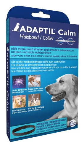 Adaptil, ADAPTIL Calm Halsband Anti Stress Erziehungshalsband M-L
