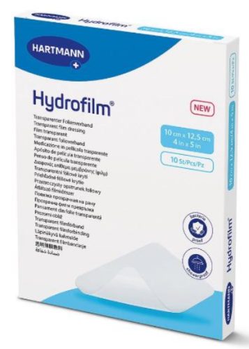 HYDROFILM Transparentverband 10x12.5cm (10 Stk)