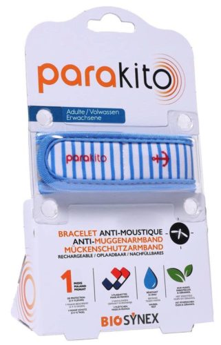 parakito Mückenarmband Erwachsene Optik marineblau (1 Stk)