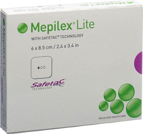 Mepilex Lite Safetac 6x8.5cm (5 Stk)