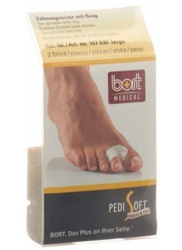 Bort PediSoft Zehenseperator S mit Ring (2 Stk)