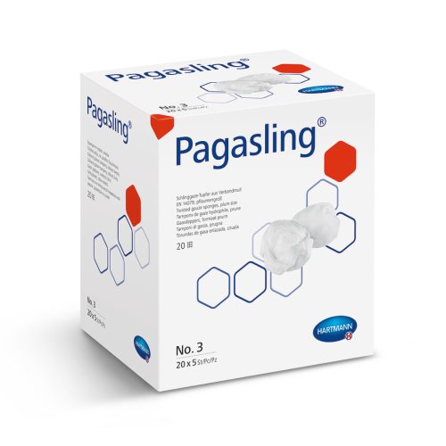 Pagasling Schlinggazetupfer Grösse 3 (2x500 Stk)