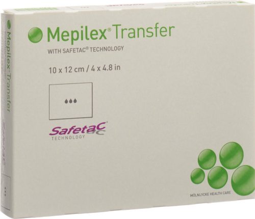 Mepilex Transfer Safetac Schaumverband 10x12cm (5 Stk)