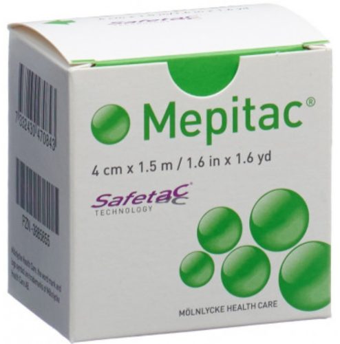Mepitac Safetac Fixierverband 1.5mx4cm (1 Stk)