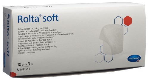 Rolta soft Wattebinde 10cmx3m synthetisch (6 Stk)
