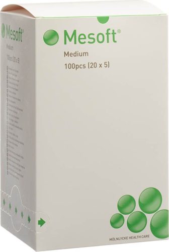 Mesoft Rundtupfer 35mm steril (20x5 Stk)