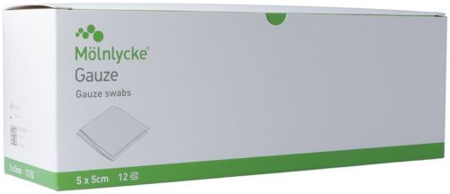 Mölnlycke Gauze Gazekompressen 5x5cm steril (24x5 Stk)