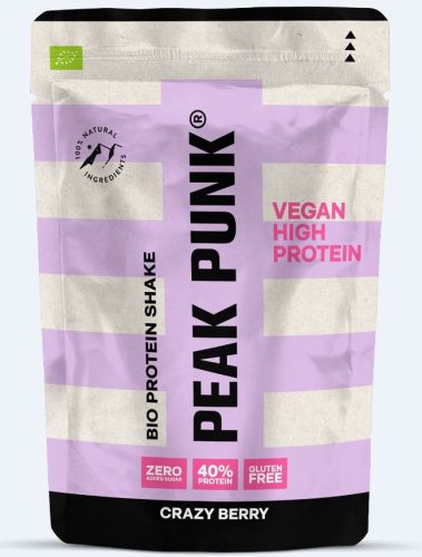 PEAK PUNK Bio High Protein Shake Crazy Berry (250g)