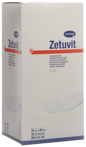 Zetuvit Absorptionsverband 10x20cm steril (25 Stk)