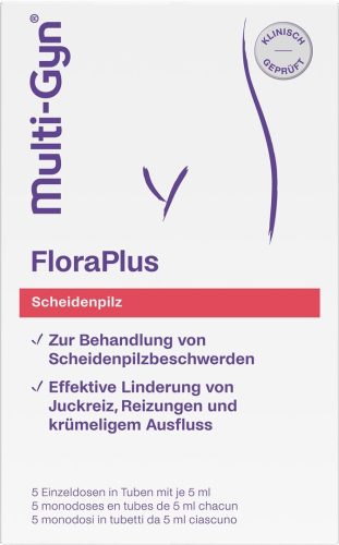 Multi-Gyn, Multi-Gyn - FloraPlus Intimpflege - Weiss - 5 Einzelanwendungen