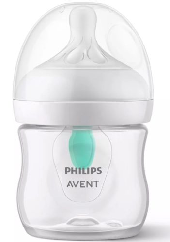 Philips Avent Natural Response Babyflasche mit Airfree Ventil 125ml, 0M+ (1 Stk)