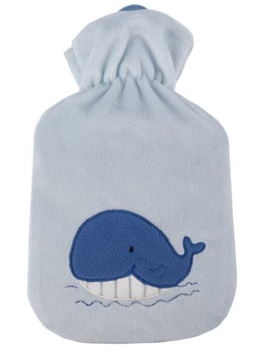Sänger Wärmflasche Naturkautschuk Velour 0.8 Liter Wal Wanda (1 Stk)
