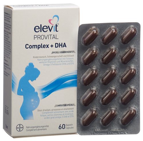 ELEVIT Provital Complex + DHA Kapseln (105 Stk)