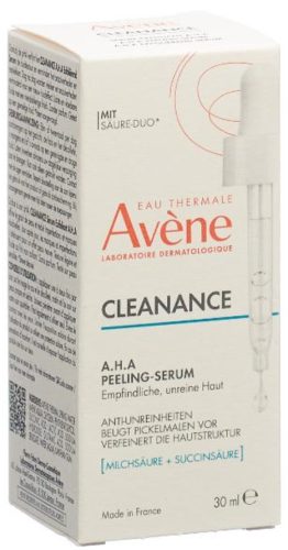 Pierre Fabre S.A, Avène Cleanance AHA Peeling Serum 30 ml