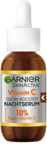 Garnier, Garnier Skin Active Vitamin C Glow Booster Nachtserum Vitamin C-Serum 30 ml