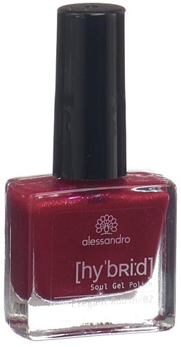 Alessandro, Alessandro Hybrid Nagellack 8 ml Elegant Rubin