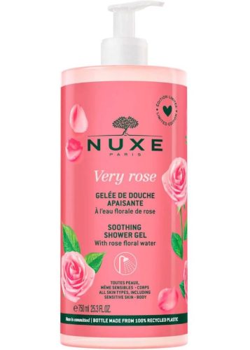 NUXE Very Rose Gelée de Douche Apaisante (750ml)