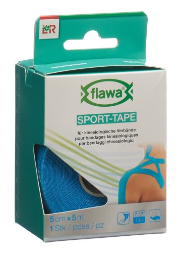 flawa SPORT-TAPE 5cmx5m blau (1 Stk)