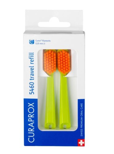 Curaprox CS 5460 Travel Set refill, grün (1 Stk)