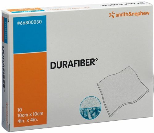 DURAFIBER Wundauflage, 10x10cm, steril (10 Stk)
