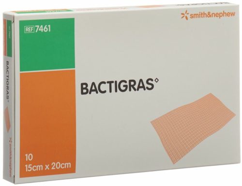 BACTIGRAS Gazeverband, 15cmx20cm (10 Stk)