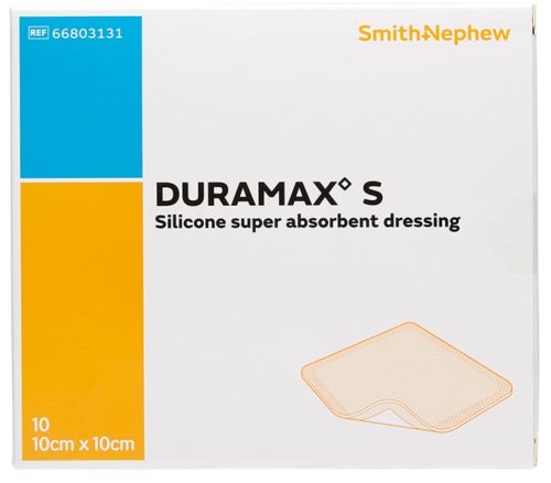 DURAMAX S Silikon-Superabsorber, 10x10cm (10 Stk)