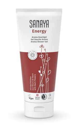 Sanaya Energy Aroma Duschgel mit Bachblüten (200ml)