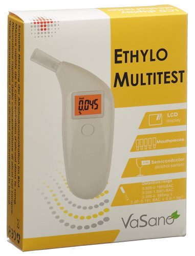 VaSano ETHYLO Alkohol-Test elektronisch Multitest (1 Stk)