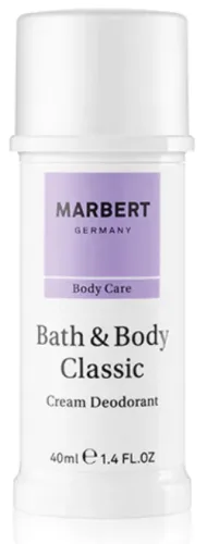 MARBERT, Marbert Bath & Body Classic Deodorant Creme 40 ml