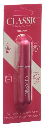 CLASSIC Duftspray nachfüllbar rosa (1 Stk)