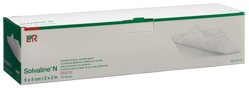 Solvaline N Wundkompresse 5x5cm (100 Stk)