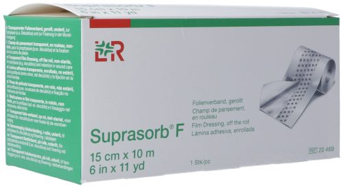 Suprasorb F Folien Verband 15cmx10m unsteril Rolle (1 Stk)