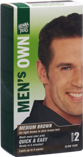 HENNA PLUS Men's Own System 2 Medium Brown (1 Stk)