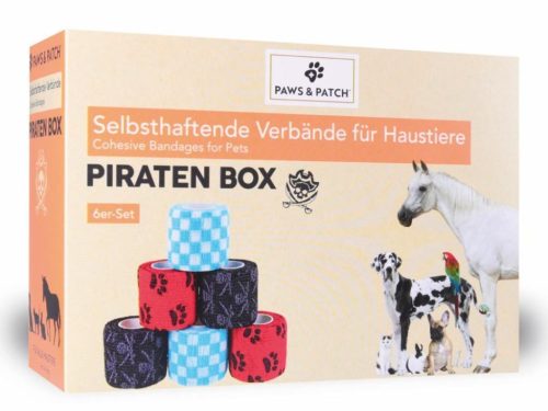 Paws & Patch, Paws & Patch selbsthaftende Verbände Piraten-Box 6er Set
