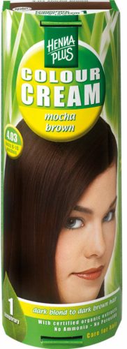 Henna Plus, HENNA PLUS Colour Cream 4.03 mocca braun 60 ml