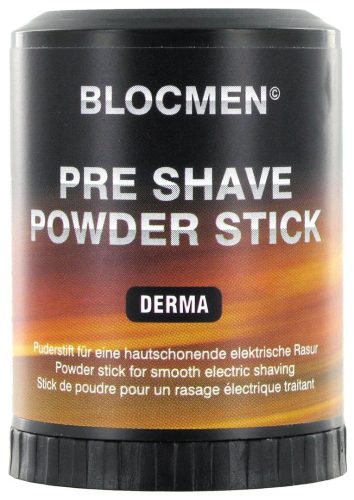 BLOCMEN Derma Rasurpuderstift, für schonende Trockenrasur (60g)