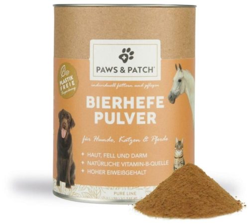 Paws and Patch Bierhefe Pulver Hunde/Katzen/Pferde (250g)